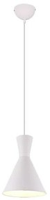 Φωτιστικό Οροφής Enzo R30781031 1xE27 28W Φ20cm 150cm White Mat RL Lighting Metal