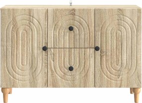 vidaXL Ντουλάπι TV Sonoma Δρυς 89 x 34,5 x 60 εκ. Επεξεργασμένο Ξύλο