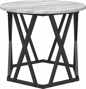 vidaXL Τραπεζάκι Πλευράς 2 pcs Γκρίζο Σονομα