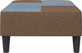 vidaXL Υποπόδιο με Σχέδιο Patchwork 77x55x31 εκ. Υφασμάτινο
