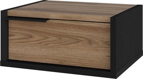 Κομοδίνο Μαύρο Ξύλο / Oud CUTU 40x30x18.8