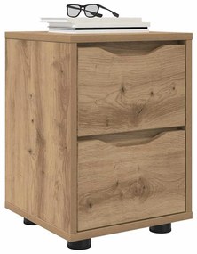 vidaXL Κομοδίνο Artisan Oak 30,5 x 30 x 43 εκ Επεξεργασμένο ξύλο