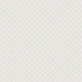Ταπετσαρία τοίχου Wall Fabric Lattice Mirage on Herringbone White WF121041 53Χ1005