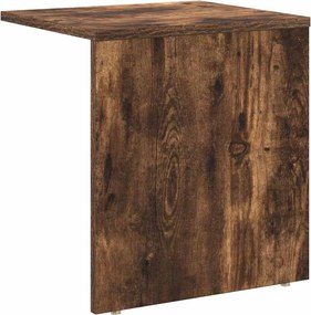 vidaXL End Table Καπνιστό Δρύς 37 x 32 x 40 εκ Επεξεργασμένο ξύλο