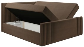 Επενδυμένο κρεβάτι Carmen-Kafe-140 x 200