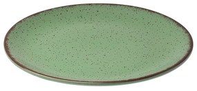 Πιάτο Ρηχό Πορσελάνινο Terra Green 27cm - Estia
