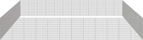 vidaXL Περίφραξη Ζώων Ελεύθερης Βοσκής 48 Πάνελ 54x100εκ. Γαλβ. Σίδερο