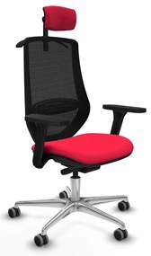 Καρέκλα γραφείου με κεφαλάρι Mardos traslack bali Piqueras y Crespo D086G2H Κόκκινο