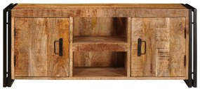 vidaXL Ντουλάπι TV Καστανό 120 x 30 x 50 cm Στερεό τραχύ ξύλο μάνγκο