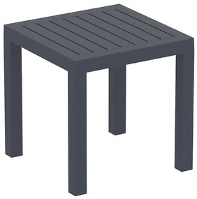 Τραπεζάκι πολυπροπυλένιου Ocean 45X45 Σκ,Γκρί