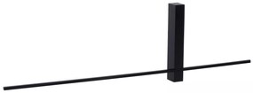Φωτιστικό Επίτοιχο Lucide 12200-60-30 SEGIN Μαύρο Ματ (Black Mat) 2700 K