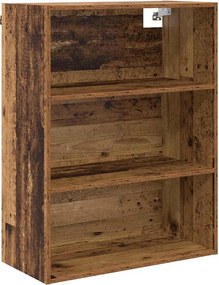 vidaXL Highboard με συρτάρι 2 pcs Παλιό ξύλο Επεξεργασμένο ξύλο