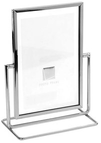 Κορνίζα Περιστρεφόμενη 2 Όψεων FAM576 10x15cm Silver Espiel Metal