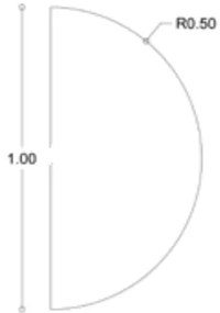 Καθρέπτης τοίχου Moon Project Mirrors 50x100εκ.