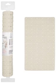 Αντιολισθητικό πατάκι μπάνιου - M0832 - 36x66cm - Beige - 21091