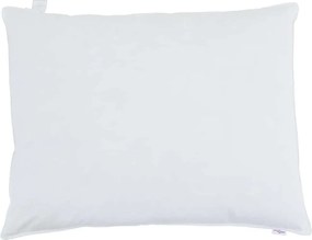 vidaXL Μαξιλάρι με μαξιλάρι Λευκό 50 x 75 cm Φτερό