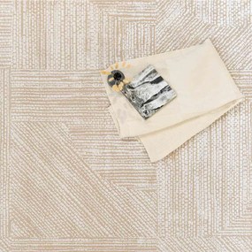 Χαλί (160x230) Ezzo Carlota E703B1W Beige