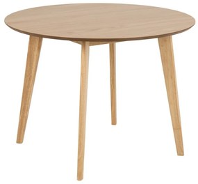 Τραπέζι Oakland 385 (Δρυς), Δρυς, 76cm, 20 kg, Φυσικό ξύλο καπλαμά, Ινοσανίδες μέσης πυκνότητας, Ξύλο, Ξύλο: Καουτσούκ | Epipla1.gr