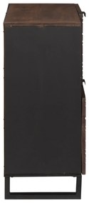 vidaXL Σαλονιού 80x33.5x75 cm από συμπαγές ξύλο μάνγκο