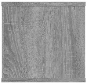 vidaXL Ραφιέρα Τοίχου Γκρι Sonoma 102x30x29 εκ. Επεξεργασμένο Ξύλο
