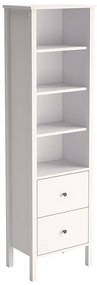 Βιβλιοθήκη 787CDL1503 80x35x180cm White