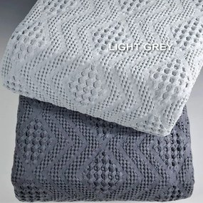 Κουβέρτα ΣΧ.871 L.Grey Down Town Υπέρδιπλo 230x260cm 100% Cotton