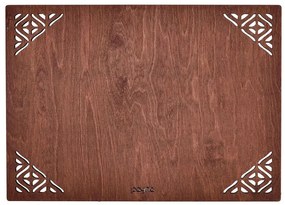 Σουπλά Corpat (Σετ 4Τμχ) 790PYN1107 33x45cm Cherry Hermia Ξύλο