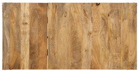 vidaXL Τραπεζαρία 140 x 70 x 75 εκ. από Μασίφ Ξύλο Μάνγκο