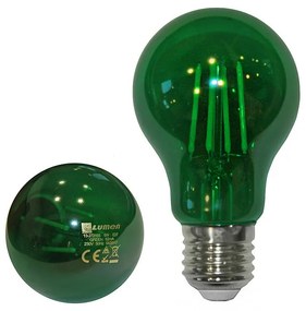 Adeleq Led Λάμπα Cog Αχλάδι Ε27 6W 230V Πράσινο 13-272165