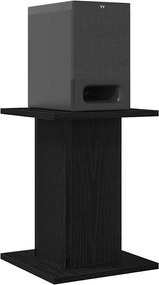 vidaXL Βάσεις Ηχείων 2 pcs Μαύρη Οξυά 30 x 30 x 40 cm