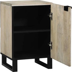 vidaXL Ντουλάπα Νιπτήρα Mπάνιου Λευκό 38 x 33,5 x 58 εκ.