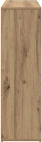 vidaXL Ντουλάπι βιβλίων Βελανιδιά τεχνίτη 98x29x97,5 cm