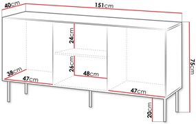 Μπουφές Siena I-Mauro