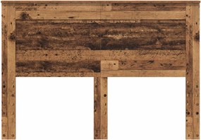 vidaXL Κεφαλάρι με κεφαλάρι Παλιό Ξύλο 140 cm Επεξεργασμένο ξύλο