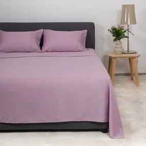 Σεντόνια Υπέρδιπλα (Σετ) Naf-Naf Unique Lilac