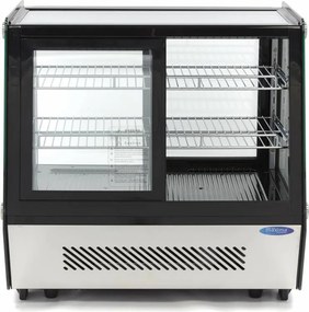 Display Fridge - 125L - 71cm - Front and Rear Sliding Doors