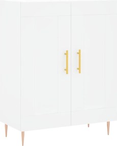vidaXL Ντουλάπι Λευκό 69,5x34x180 εκ. από Επεξεργασμένο Ξύλο