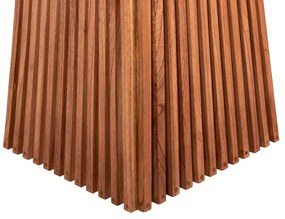 ΤΡΑΠΕΖΙ ΤΡΑΠΕΖΑΡΙΑΣ ΤΕΤΡΑΓΩΝΟ FRANTZ HM9458.11 ΜΑΣΙΦ MINDI ΞΥΛΟ 80x80x75Y εκ.