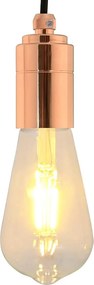 vidaXL Λαμπτήρες 2 τεμάχια Rose Gold E27