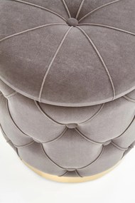 POLLY set of two stools, color: grey DIOMMI V-CH-POLLY-PUFA-POPIEL
