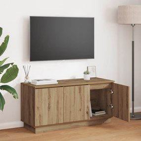 vidaXL Βάση Τηλεόρασης Δρυς 100x38x49 εκ. Επεξεργασμένο Ξύλο
