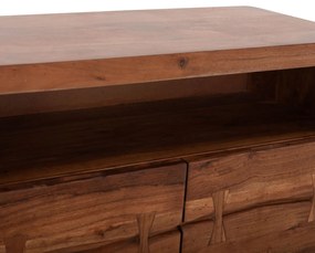 Συρταριέρα FANSI C8474.11 με 3 Συρτάρια από Μασίφ Ξύλο Ακακίας 80x35x86Υ εκ. 80x35x86 εκ.