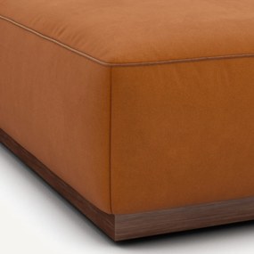 Υποπόδιο από λινό βελούδο JACOPO