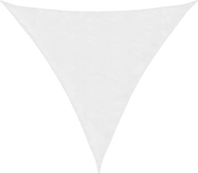 vidaXL Πανί Σκίασης Τρίγωνο Λευκό 3 x 3 x 3 μ. από Ύφασμα Oxford