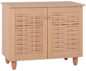 ΠΑΠΟΥΤΣΟΘΗΚΗ-ΝΤΟΥΛΑΠΙ CASSIOPE HM2208.09 ΜΕΛΑΜΙΝΗ ΣΕ ΧΡΩΜΑ ΦΥΣΙΚΟ 77Χ34Χ63.5Yεκ.