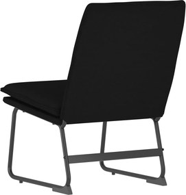 vidaXL Πολυθρόνα Μαύρο 52 x 75 x 76 εκ. Υφασμάτινη