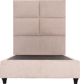 ΚΡΕΒΑΤΙ ΜΟΝΟ MILO HM652.32 ΜΠΕΖ TEDDY ΥΦΑΣΜΑ ΓΙΑ ΣΤΡΩΜΑ 90x200εκ