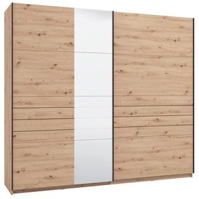 Ντουλάπα Συρόμενη VEYMONT 245 OG με Καθρέπτη Artisan Oak 245x61x218εκ. 245x61x218 εκ.