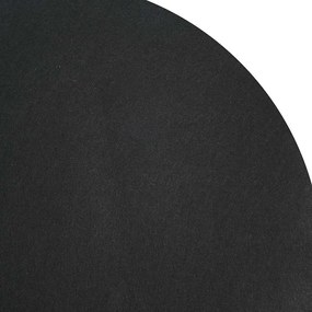 vidaXL Εδαφοκάλυψη Πισίνας Μαύρο Ø 458 εκ Ύφασμα