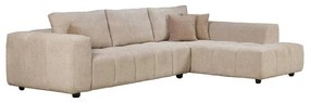 Corner Sofa Orion Fylliana Right Corner Beige 300x200x70 cm